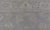 Modern Oushak With Floral Motifs With Cream, Grey, Blue, and Powder Blue For Sale In Atlanta - Image 6 of 12