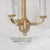 Early 21st Century "Fishbowl" Glass & Brass Pendant 1 For Sale - Image 9 of 10