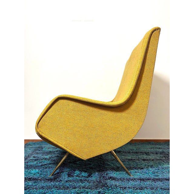 1950s 2-Seater Sofa by Aldo Morbelli for ISA Bergamo, Italy, 1950s For Sale - Image 5 of 14