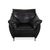 Set of Model 5600 Lounge Chair and Ottoman in Black Leather from Rolf Benz For Sale - Image 15 of 18