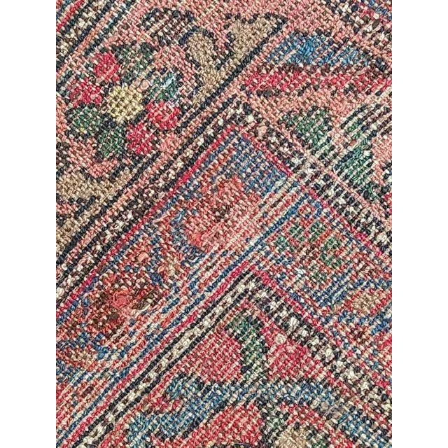 1920s Vintage Persian Halvayi Bijar Runner For Sale In New York - Image 6 of 8