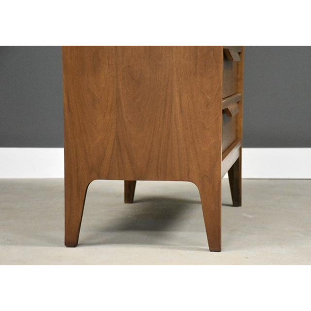 1960s Walnut Tall Dresser by Johnson Carper For Sale In Boston - Image 6 of 12