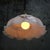 French White Clichy Marble Patern Glass Pendant Lamp, 1920s For Sale - Image 3 of 8