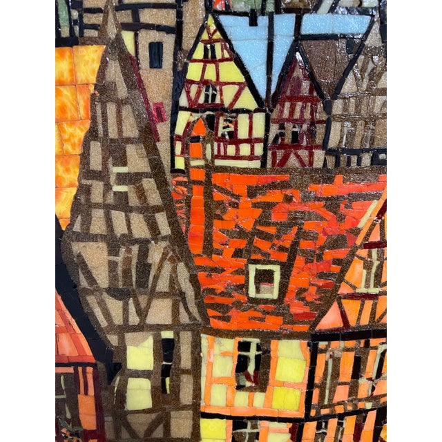 Vintage Mosaic Austrian Travel Poster by Earl Thollander by Dr. Stanley Cohen For Sale - Image 17 of 18