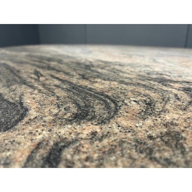 Vintage Oval Granite Dining Table, 1970s For Sale - Image 9 of 14