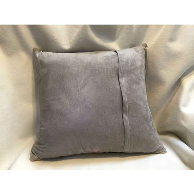 Modern Cowhide Pillow Chairish