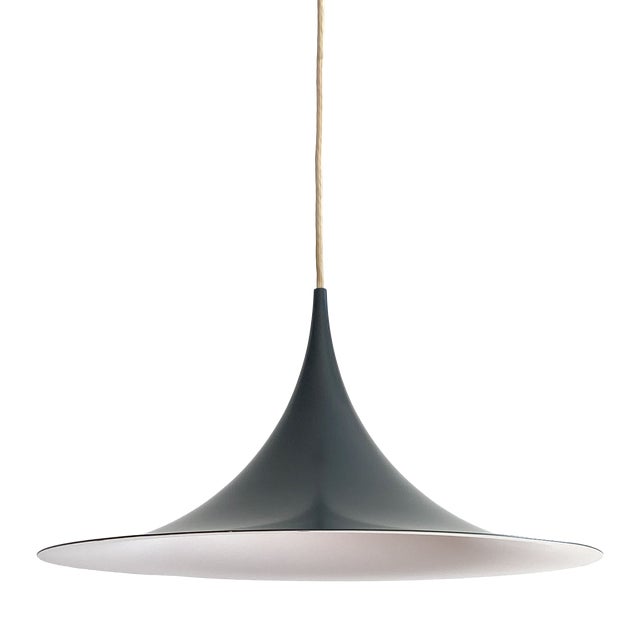 Model 4372 Trumpet Pendant Lamp from Lyskær Lighting, 1970s For Sale