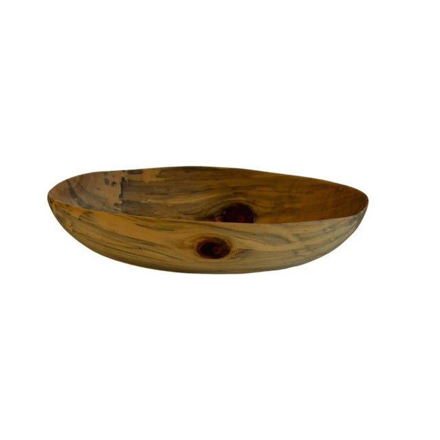 Set of 4 Hand Turned Wooden Bowls For Sale - Image 6 of 11