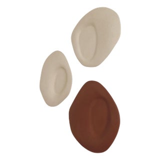Particules Elémentaires Wall Sculptures by Léontine Furcy, Set of 3 For Sale
