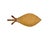 Wood Mid-Century Organic Bamboo and Rattan Fish-Shaped Mirror, France, 1950s For Sale - Image 7 of 11
