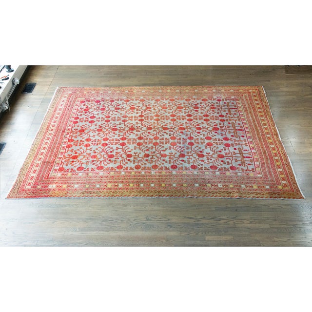 Early 20th Century Samarghand Rug For Sale - Image 13 of 16