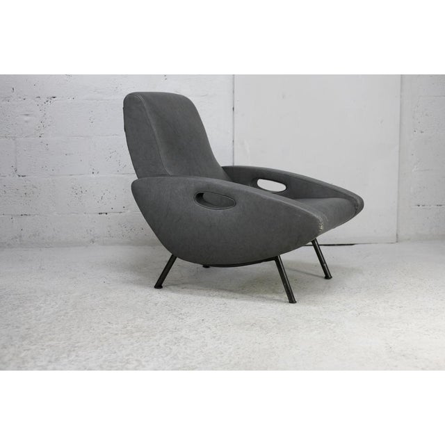 Lounge Chair by François Letourneur for Mourra, France, 1955 For Sale - Image 10 of 15