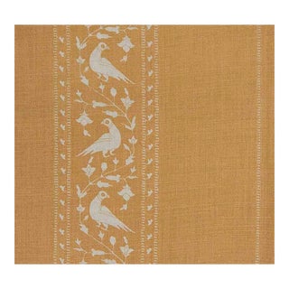 Lisa Fine Textiles - Broda II - Linen Fabric - Curry Gold - 3.5 Yards For Sale