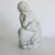 Girl with Lamb Sculpture in Stoneware, 1890s For Sale - Image 3 of 10
