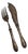 Silver Cutlery Set, 1800s, Set of 2 For Sale