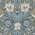 Morris & Co Honeysuckle & Tulip Wallpaper in Woad/Thyme For Sale