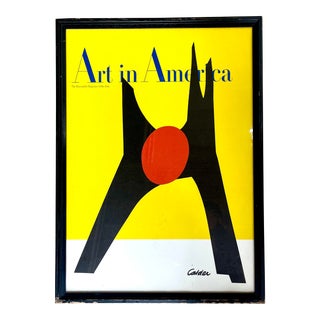 Art in America Poster by Alexander Calder For Sale