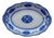 Antique Victorian W. H. Grindley "Lorne" Flow Blue Oval Serving Platter For Sale