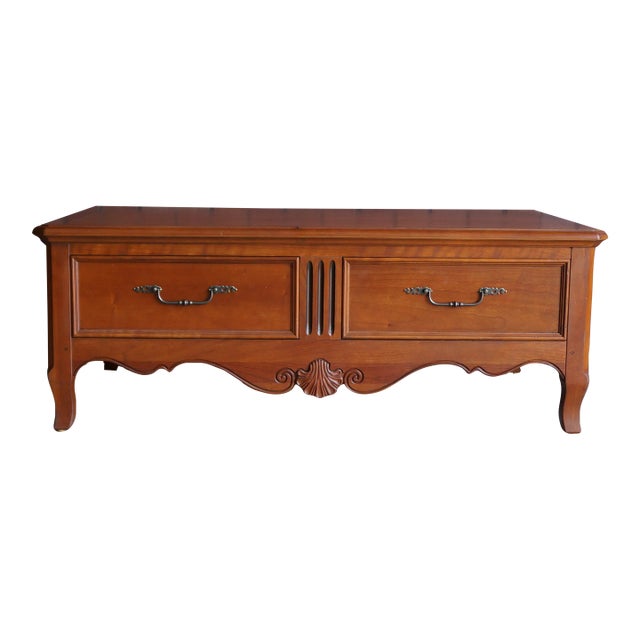 Ethan Allen Lasalle Maison Collection Coffee Table For Sale
