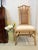 Camel Mid 20th Century McGuire Styled Rattan Wicker Dining Chairs, Group of 6. For Sale - Image 8 of 12
