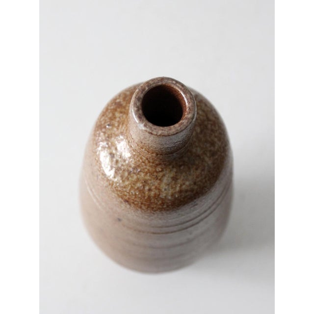 Vintage Studio Pottery Vase For Sale - Image 9 of 9
