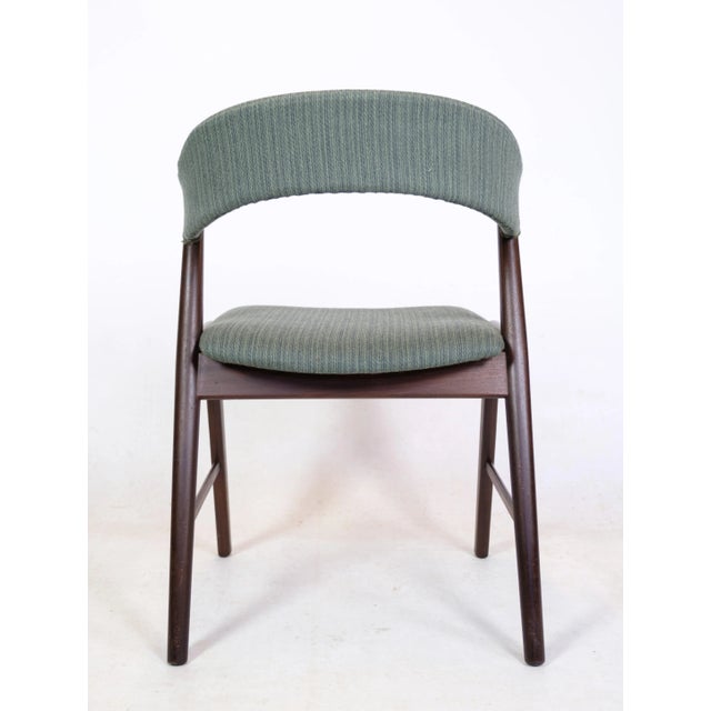 Blue Danish Dining Room Chairs in Rosewood from Korup Chair Factory, 1960s, Set of 4 For Sale - Image 8 of 9