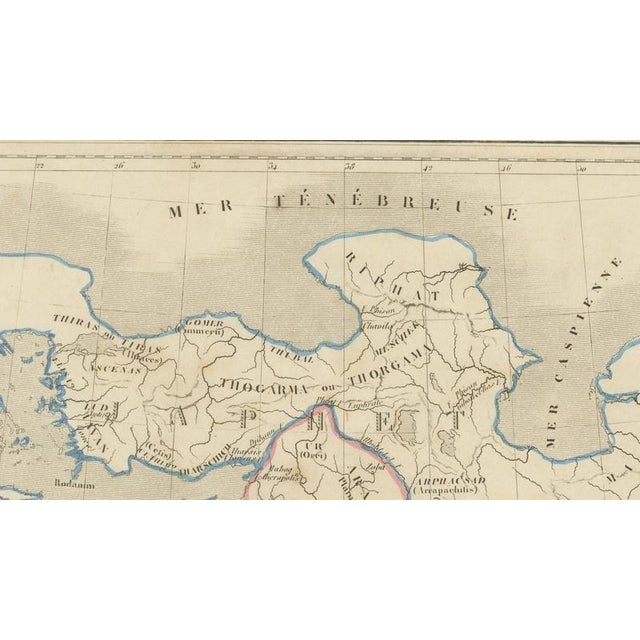 Copper Antique Map of the Biblical Lands For Sale - Image 8 of 9