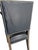 Wood Arhaus Torino Leather Side Chair For Sale - Image 7 of 9
