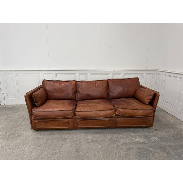 Club-Style Sofa from Roche Bobois, 1980s For Sale - Image 3 of 12