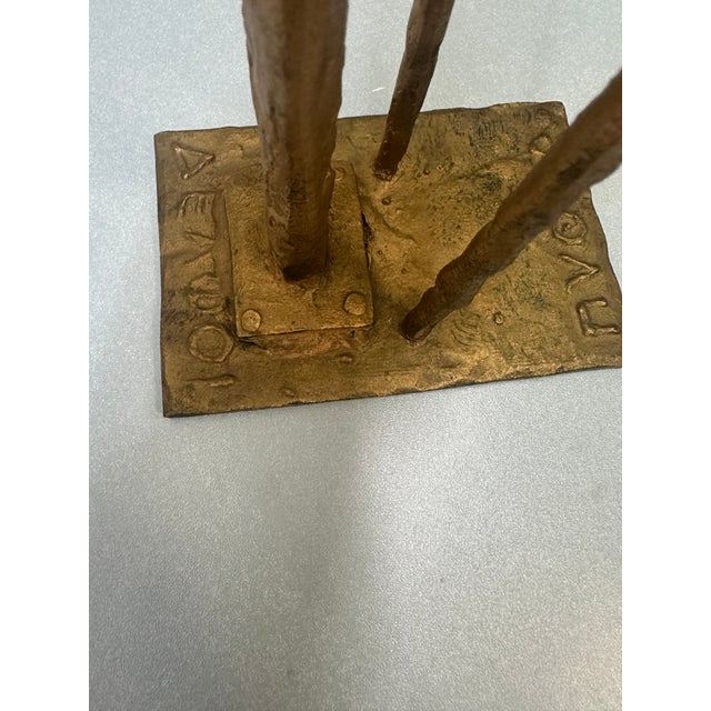 Tall 1970's Brutalist Female Figure | Alberto Giacometti For Sale - Image 10 of 11