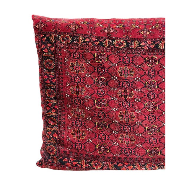 Brown Over-Sized Sister Baluchi Floor Pillows Dog Beds 41" x 72" x 36" - A Pair For Sale - Image 8 of 9