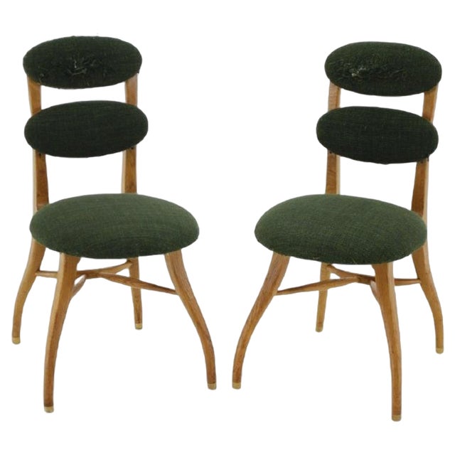 Set of Music Chair by Vilhelm Lauritzen, Denmark, 1940s For Sale