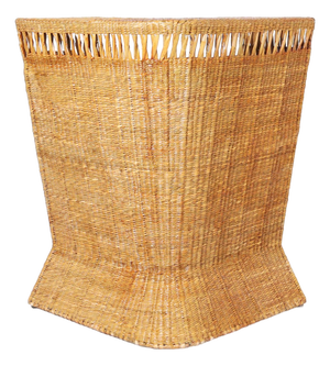 Mid Century Style Tropical Woven Reed Bar