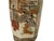6" Asian Satsuma Style Hexagonal Figures Painted Porcelain Art Vase For Sale - Image 12 of 12