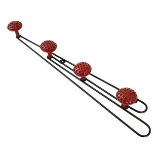 Vintage Rockabilly Coat Rack, 1950s For Sale