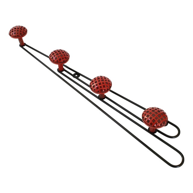 Vintage Rockabilly Coat Rack, 1950s For Sale