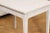 Gustavian (Swedish) Swedish Gustavian Style 1880s Painted Wood Table with Carved Rosettes and Beads For Sale - Image 3 of 13