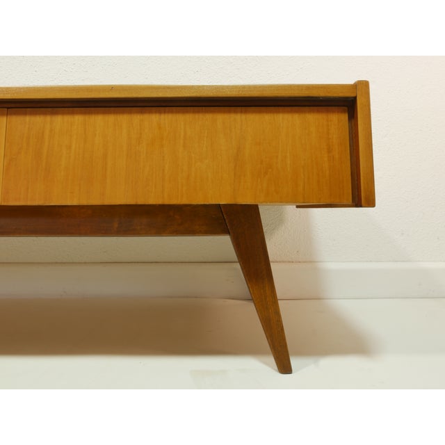 Brown Mid-Century Lowboard, Germany, 1960s For Sale - Image 8 of 13