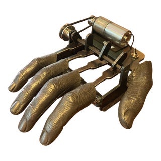 Kinetic Art Sculpture Titled "Fingers" by Sculptor Nik Ramage For Sale