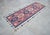 3x7 Pink Navy Silk Kilim, Modern Turkish Flatweave Runner, Handwoven Entryway Corridor Rug, Geometric Tribal Runner For Sale - Image 16 of 18