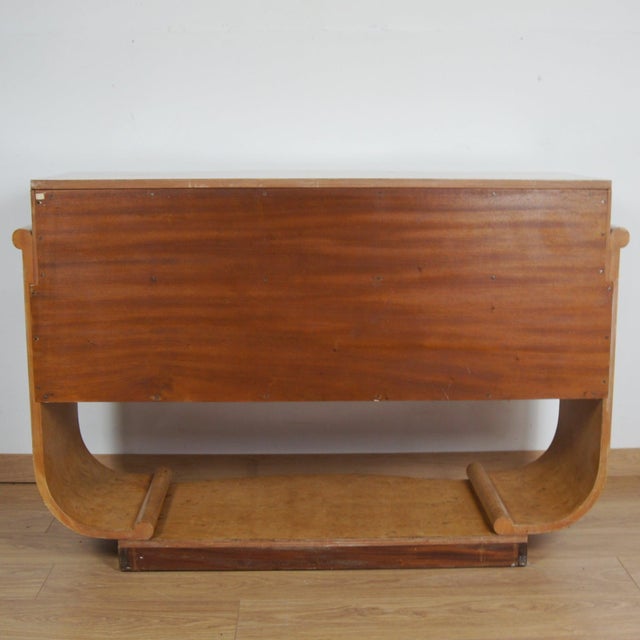 1930s Art Deco Console Table by Harry & Lou Epstein, 1930s For Sale - Image 5 of 9