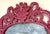 19th Century Large Rococo/ Baroque Design Ornately Carved Wood Wall Mirror With Aged Glass For Sale - Image 18 of 18