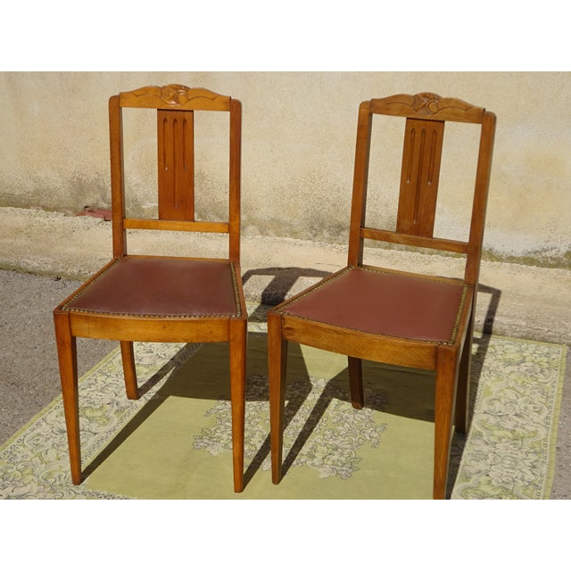 Vintage Art Deco Bridge Chairs, 1940s, Set of 3 For Sale - Image 17 of 18