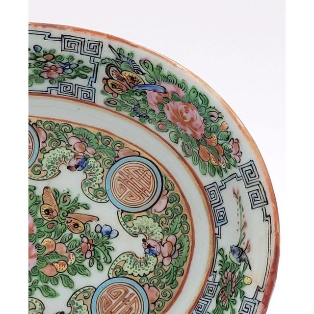 Famille Rose Oval Low Bow, China Circa 1910 For Sale In San Francisco - Image 6 of 10