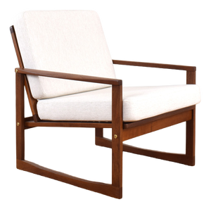 Mid-Century Modern Danish Teak Lounge Chair, 1960s