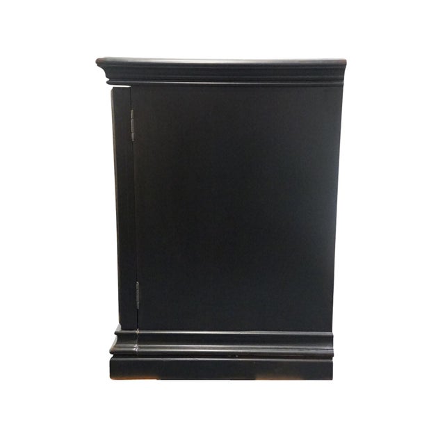 Hooker Furniture Black Painted Contemporary Modern 61" Media Console Cabinet 429-55-480 For Sale - Image 11 of 14