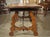 More information coming soon… Constructed in the traditional ways of Spanish tables with sinuous iron stretchers, this...