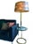 a large vintage 1950s mid-century modern brass table lamp attributed to Stiffel this beautiful modernist table lamp...