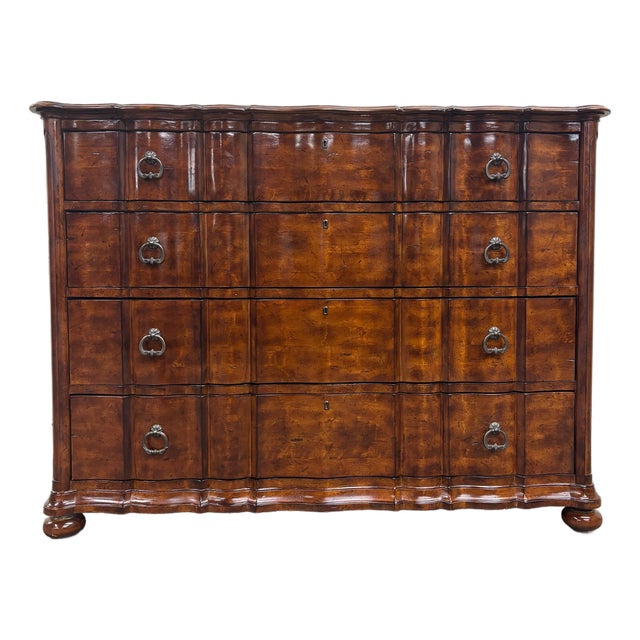 Highland House European Excursions Block Front Master Chest For Sale