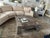 1970s Vintage Grayscale Marble Coffee Table For Sale - Image 4 of 12